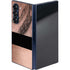 Rose Gold and Black Marble Galaxy Z Fold6 Skin