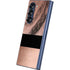 Rose Gold and Black Marble Galaxy Z Fold6 Skin