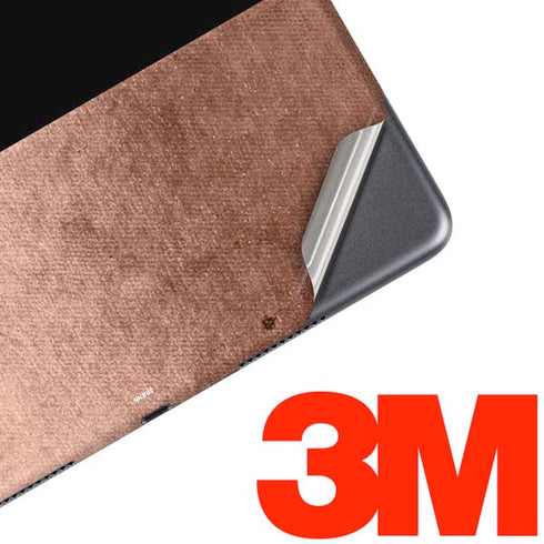 Rose Gold and Black Marble iPad Skins