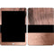 Rose Gold and Black Marble Apple iPad Skin