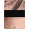 Rose Gold and Black Marble Apple iPad Air Skin