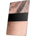 Rose Gold and Black Marble Apple iPad Air Skin