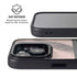 Rose Gold and Black Marble iPhone 13 Kickstand Case