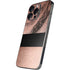 Rose Gold and Black Marble iPhone 16 Pro Skin