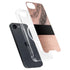 Rose Gold and Black Marble iPhone 16e MagSafe Case