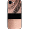 Rose Gold and Black Marble iPhone 16e Skin