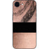 Rose Gold and Black Marble iPhone 16e Skin