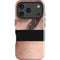 Rose Gold and Black Marble iPhone 18 Pro Impact Case