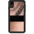 Rose Gold and Black Marble iPhone Cases