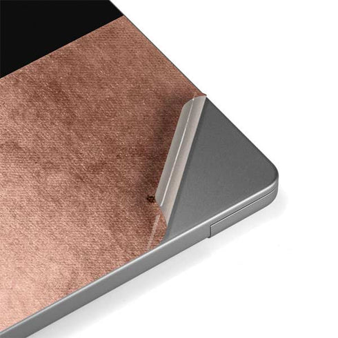 Rose Gold and Black Marble Apple MacBook Pro 14-inch Skin