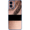 Rose Gold and Black Marble Moto G Play 4G (2024) Skin