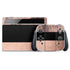 Rose Gold and Black Marble Nintendo Skins