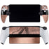 Rose Gold and Black Marble PlayStation PS5 Skins