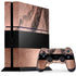 Rose Gold and Black Marble PlayStation PS4 Skins