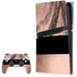 Rose Gold and Black Marble PlayStation PS5 Skins