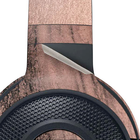 Rose Gold and Black Marble Razer Kraken X Skin