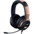 Rose Gold and Black Marble Razer Kraken X Skin