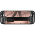 Rose Gold and Black Marble Steam Deck Handheld Gaming Computer Skin
