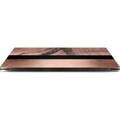 Rose Gold and Black Marble Dell XPS Skin