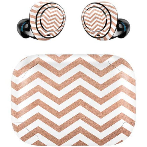 Rose Gold Chevron Amazon Echo Buds Skin