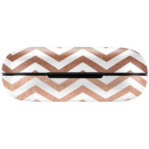 Rose Gold Chevron Amazon Echo Buds Skin