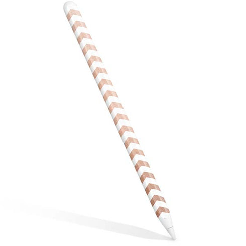 Rose Gold Chevron Apple Pencil (2nd Gen 2019) Skin