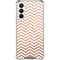 Rose Gold Chevron Galaxy A16 5G Clear Case