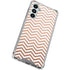 Rose Gold Chevron Galaxy A16 5G Clear Case