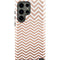 Rose Gold Chevron Galaxy S23 Ultra Pro Case