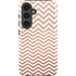 Rose Gold Chevron Galaxy S25 Impact Case