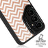 Rose Gold Chevron Galaxy S24 Plus Kickstand Case