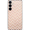 Rose Gold Chevron Galaxy S25 Plus Skin