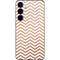 Rose Gold Chevron Galaxy S24 Plus Skin