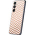 Rose Gold Chevron Galaxy S24 Plus Skin