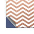 Rose Gold Chevron Galaxy Z Fold6 Skin