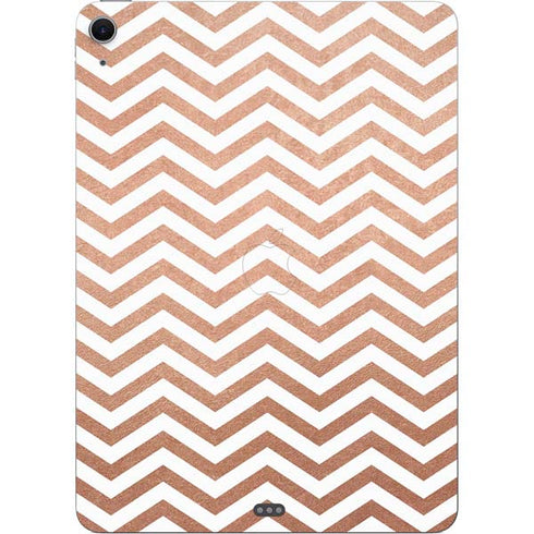 Rose Gold Chevron Apple iPad Air Skin
