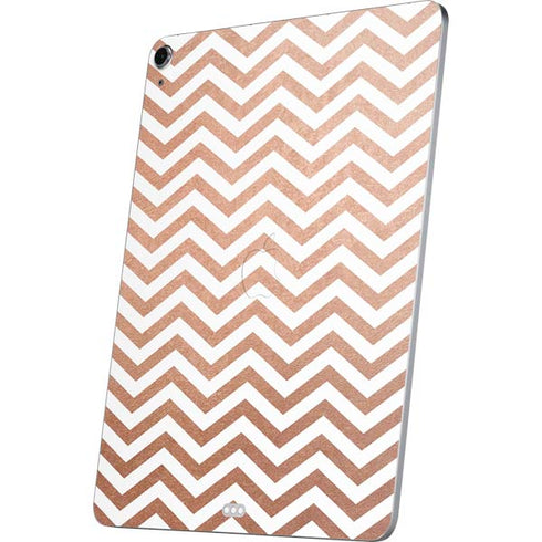 Rose Gold Chevron Apple iPad Air Skin