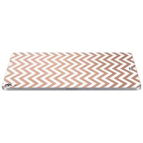 Rose Gold Chevron Apple iPad Air Skin