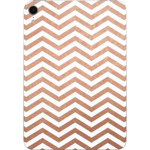 Rose Gold Chevron Apple iPad Mini Skin