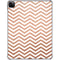 Rose Gold Chevron iPad Pro 11in (2024) Clear Case