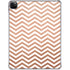 Rose Gold Chevron iPad Pro 11in (2024) Clear Case