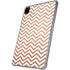 Rose Gold Chevron iPad Pro 11in (2024) Clear Case