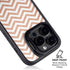 Rose Gold Chevron iPhone 13 Pro Max Kickstand Case