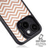 Rose Gold Chevron iPhone 14 Kickstand Case