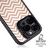 Rose Gold Chevron iPhone 14 Pro Kickstand Case