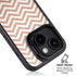 Rose Gold Chevron iPhone 15 Kickstand Case