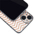 Rose Gold Chevron iPhone 15 Skin
