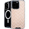 Rose Gold Chevron iPhone 16 Pro MagSafe Case