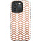 Rose Gold Chevron iPhone 16 Pro Magsafe Impact Case