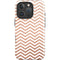Rose Gold Chevron iPhone 16 Pro Max Impact Case